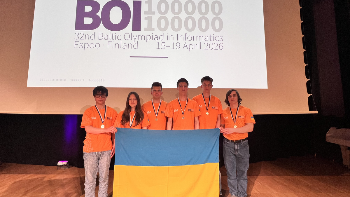 Зліва направо: Роман Мєламуд, Дар'я Перекопська, Ілля Шевченко, Роман Садовніков, Антон Перебийніс, Владислав Халін
